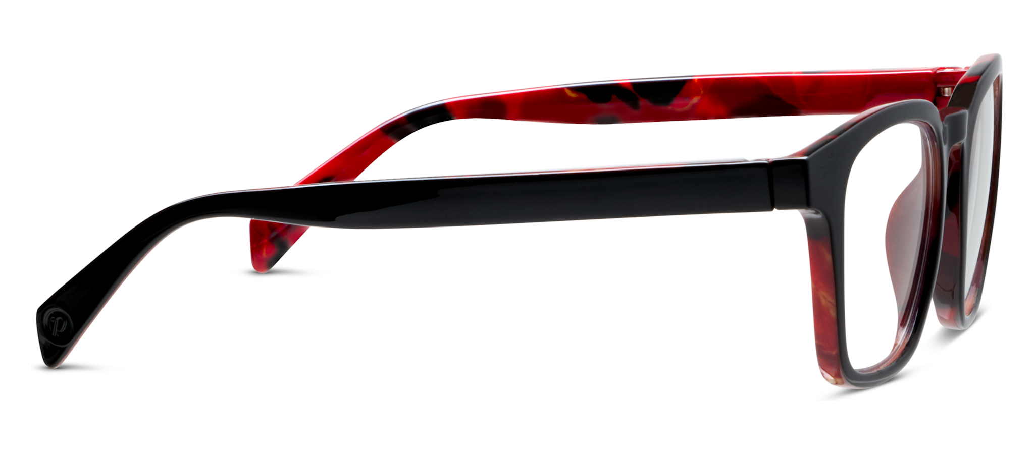 Peepers Black/Fire Tortoise Latte Blue Light Reading Glasses