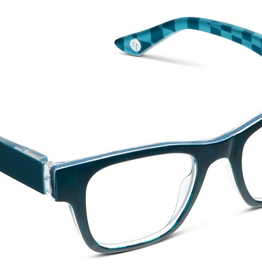 Peepers Teal Bernadette Blue Light Reading Glasses
