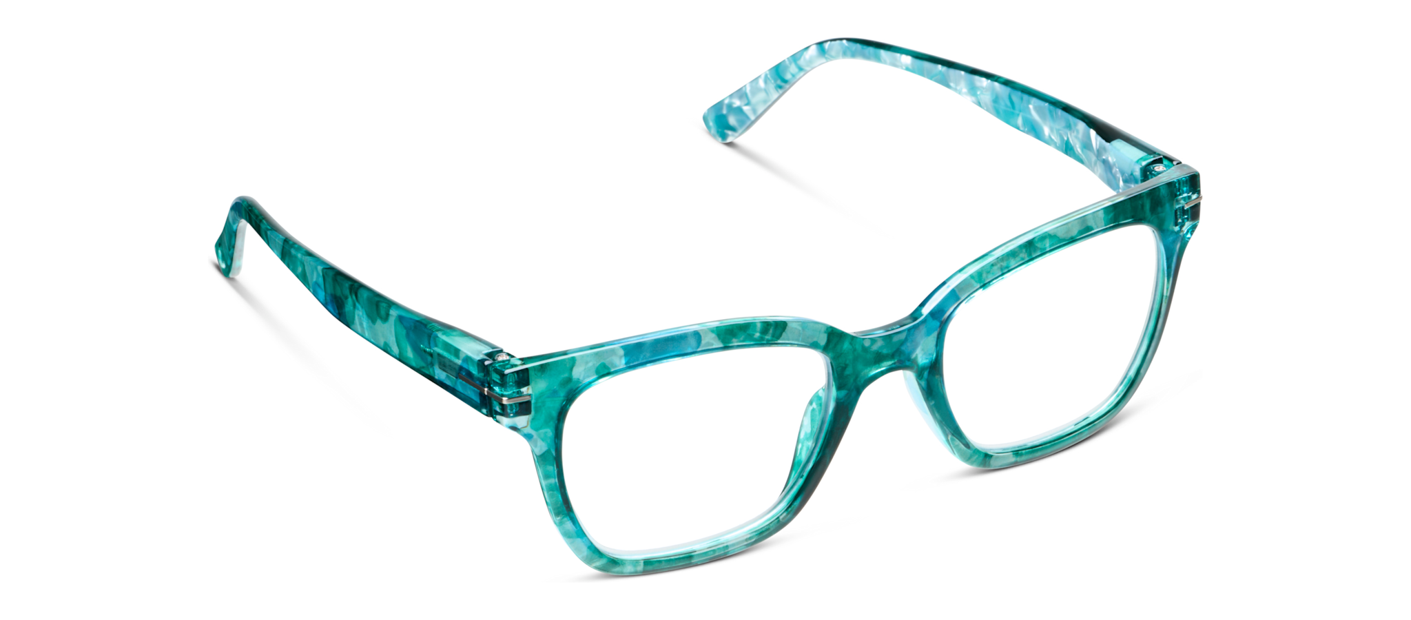 Peepers Turquoise Quartz Buzzworthy Blue Light Reading Glasses