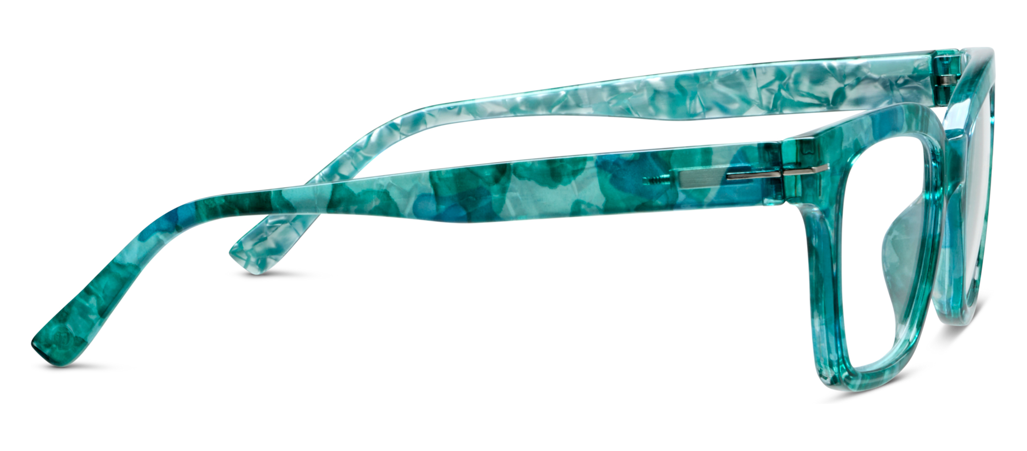 Peepers Turquoise Quartz Buzzworthy Blue Light Reading Glasses