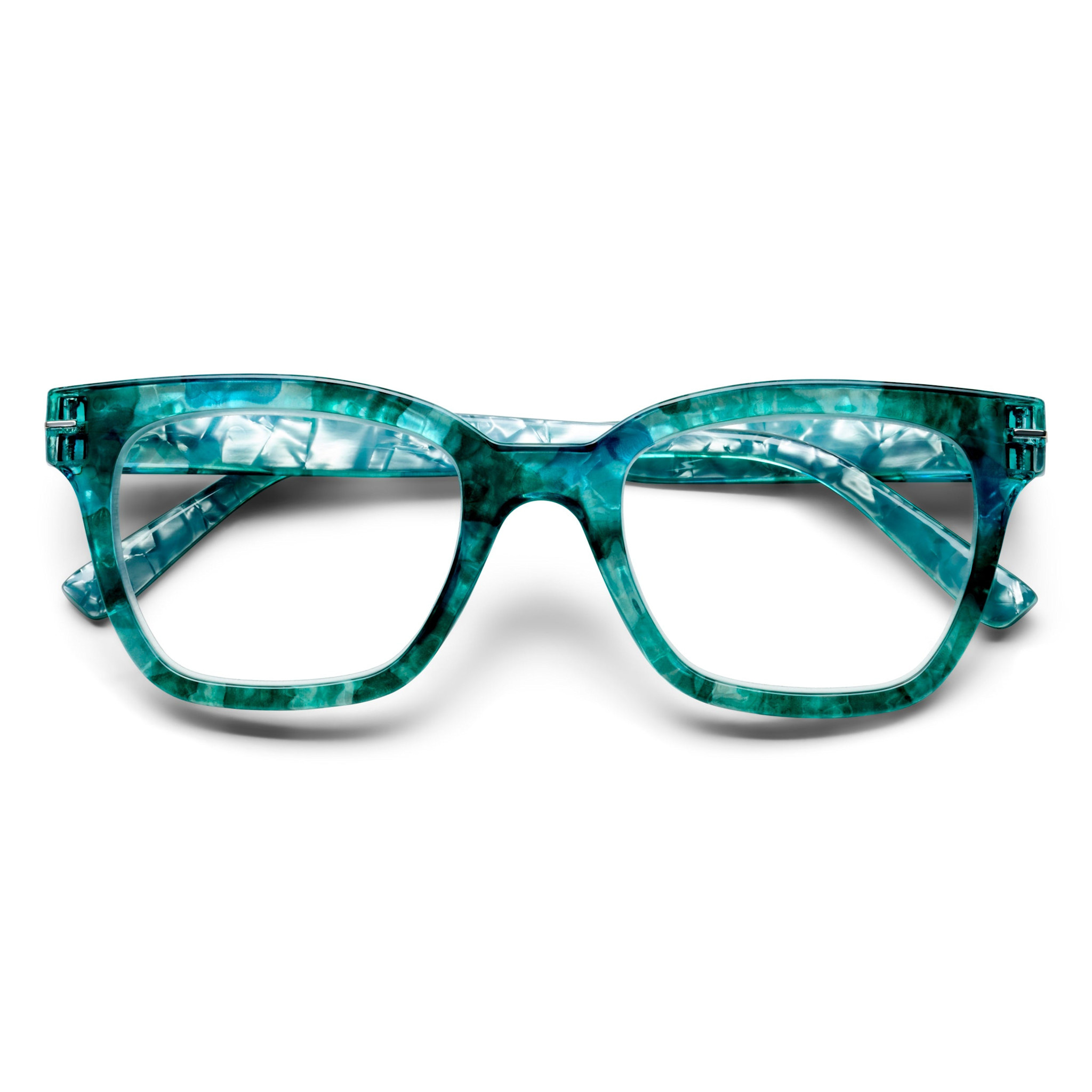 Peepers Turquoise Quartz Buzzworthy Blue Light Reading Glasses