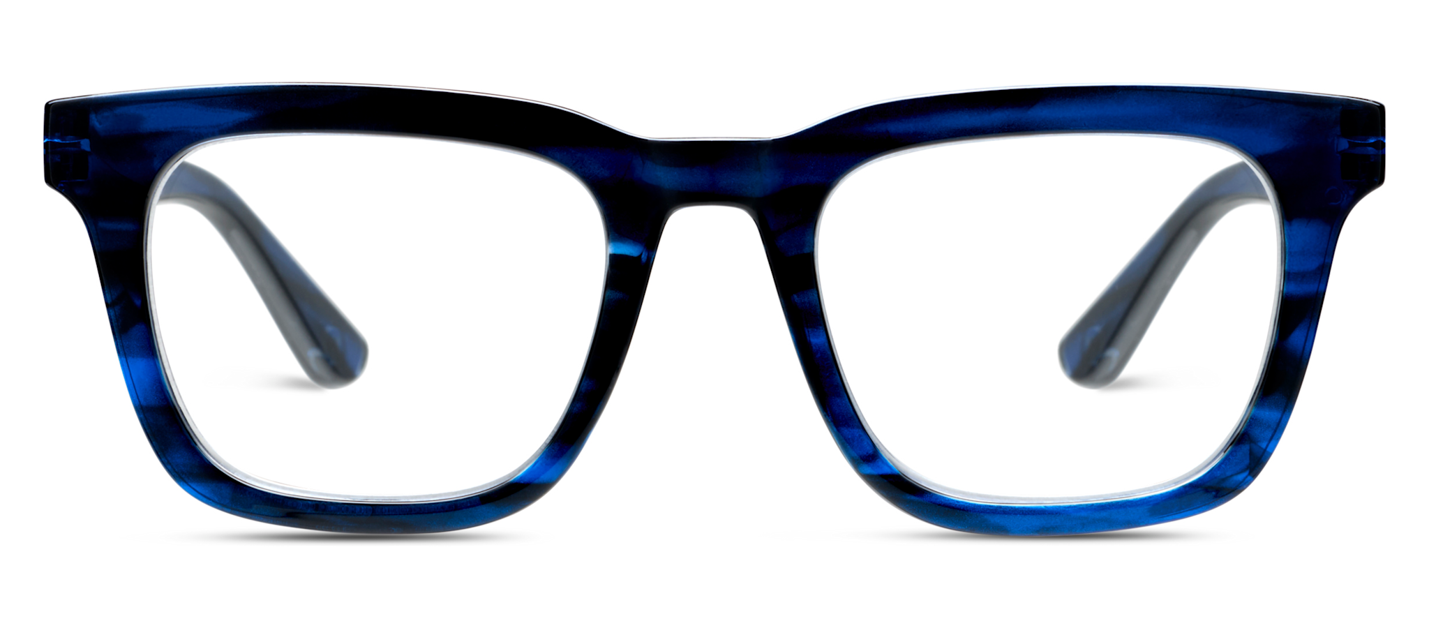 Peepers Blue Ombre Horn Cavern Blue Light Reading Glasses
