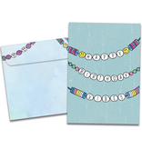 Friendship Bracelet Birthday Greeting Card