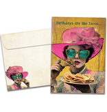 How Many Tacos Birthday Greeting Card