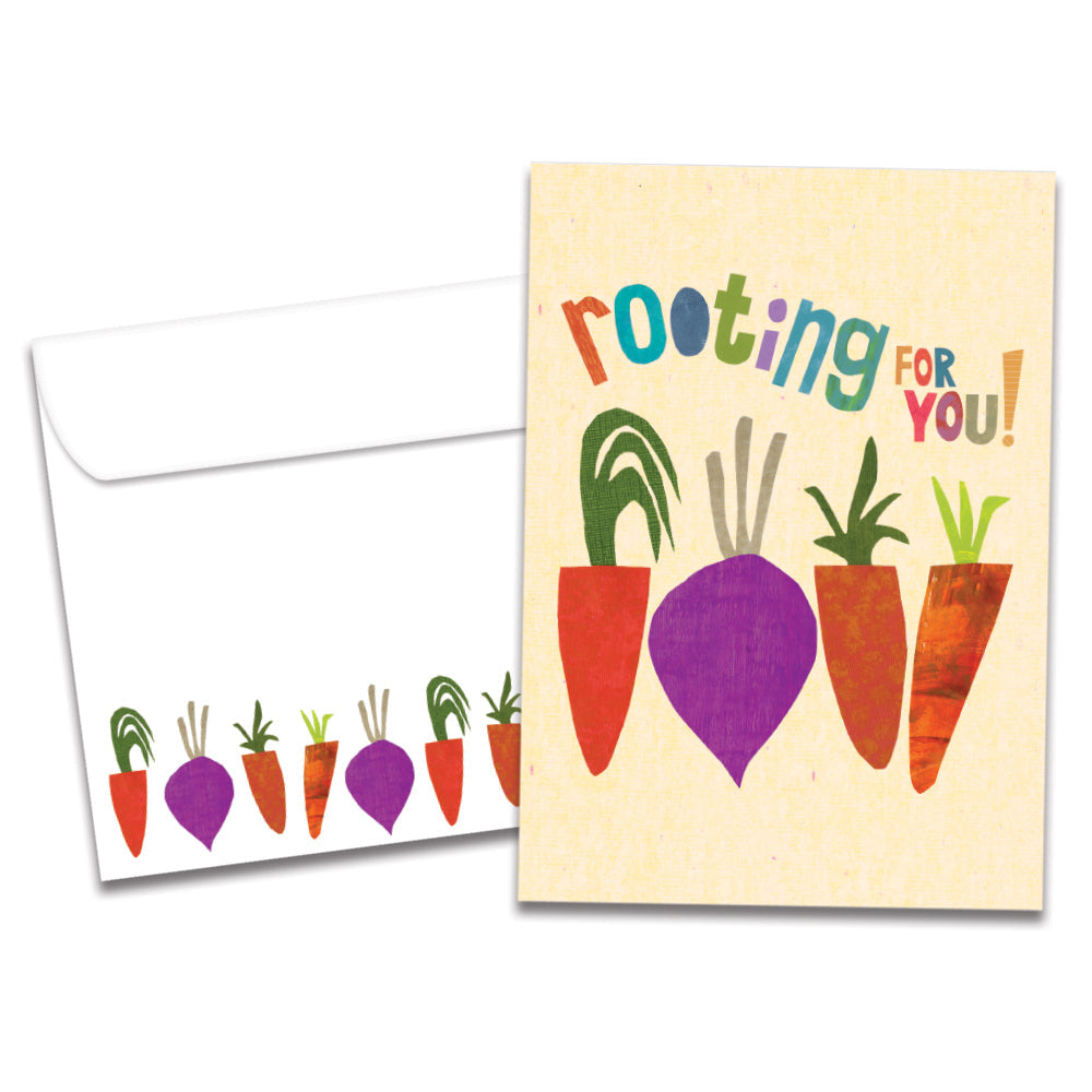 Rooting For You Support - Encouragement Greeting Card