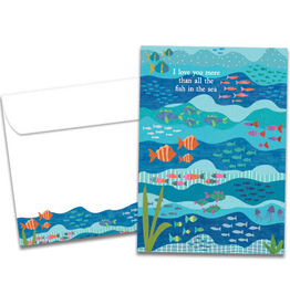 Fish In The Sea Anniversary Greeting Card