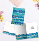 Fish In The Sea Anniversary Greeting Card