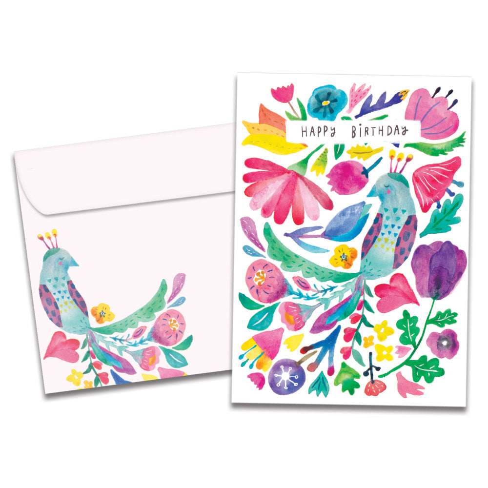 Bright and Wonderful Birthday Greeting Card