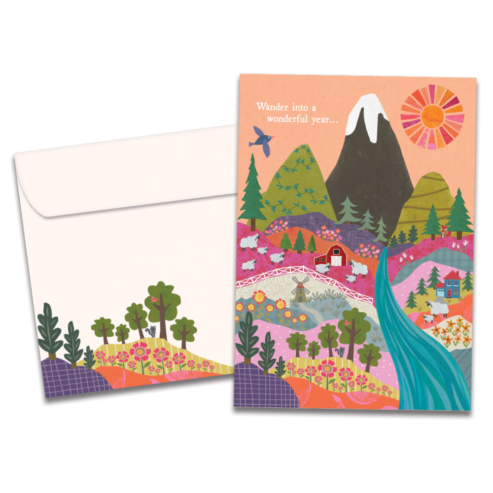 Wander Birthday Greeting Card