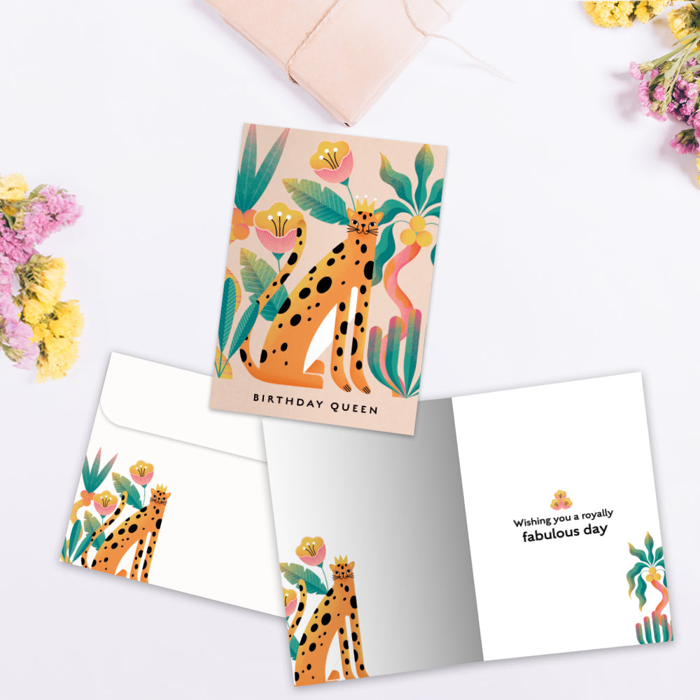Queen Birthday Greeting Card