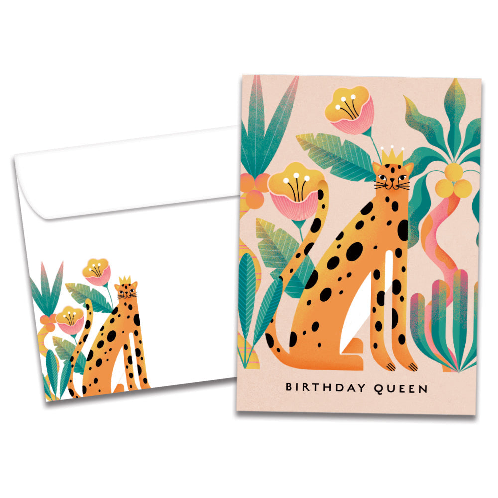 Queen Birthday Greeting Card