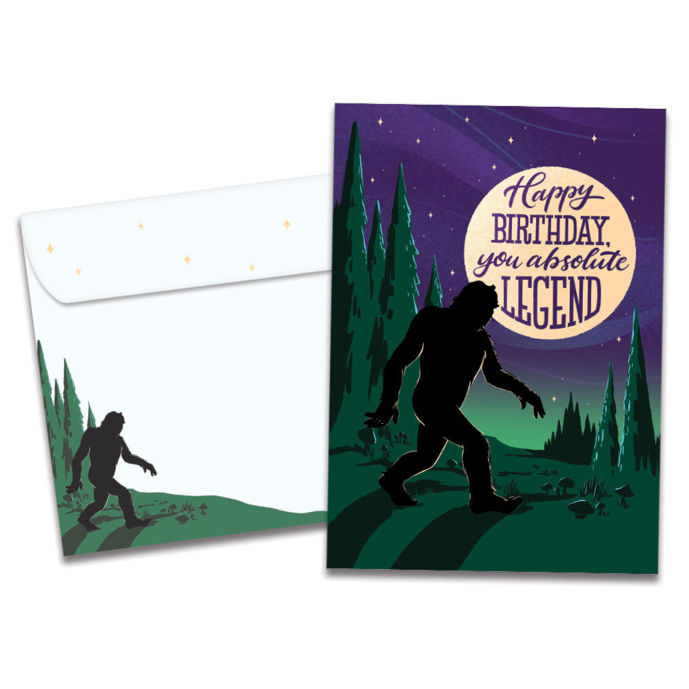 Legendary Birthday Greeting Card