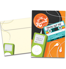 Press Play Birthday Greeting Card