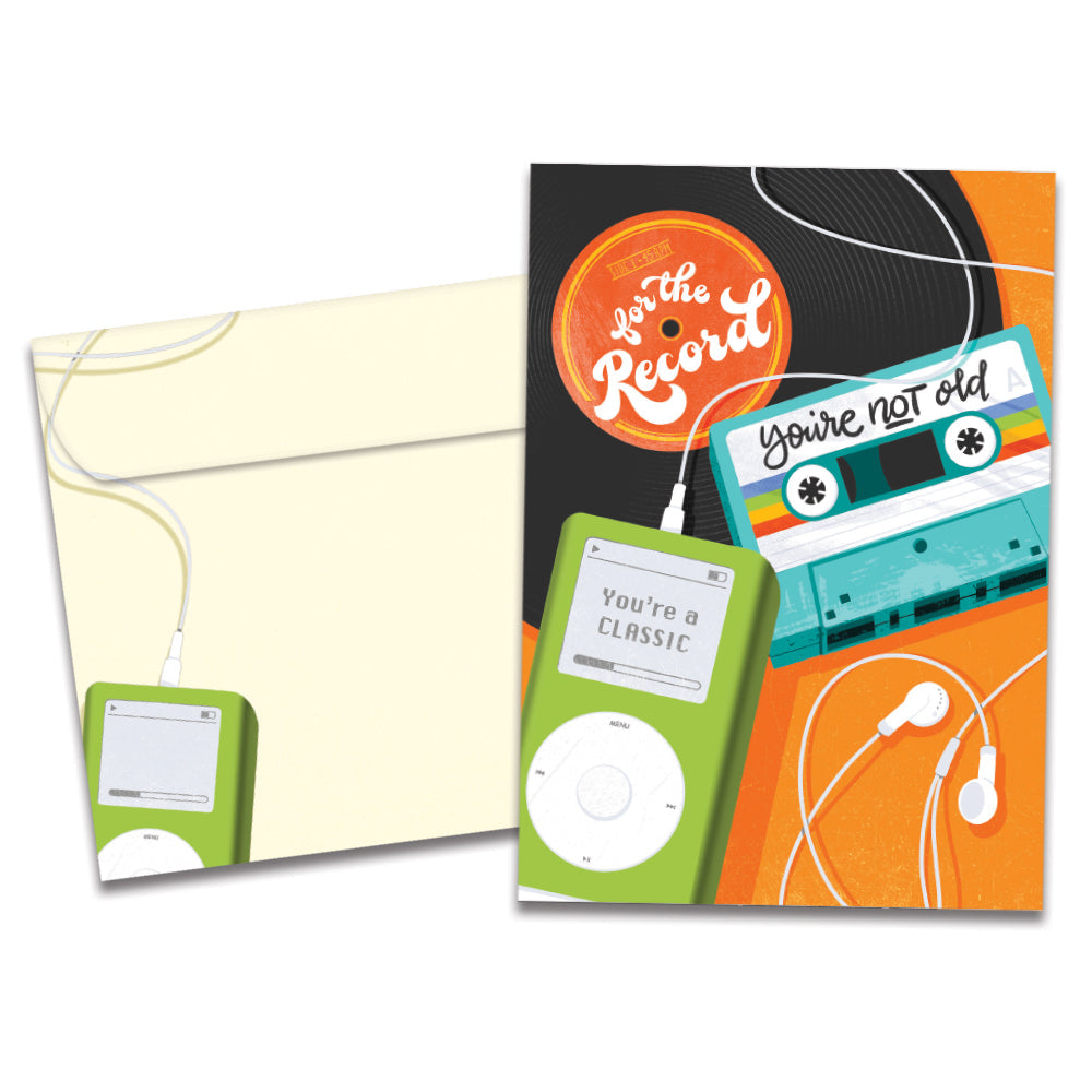 Press Play Birthday Greeting Card