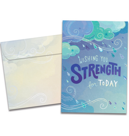 Strength For Today Support & Encouragement Greeting Card
