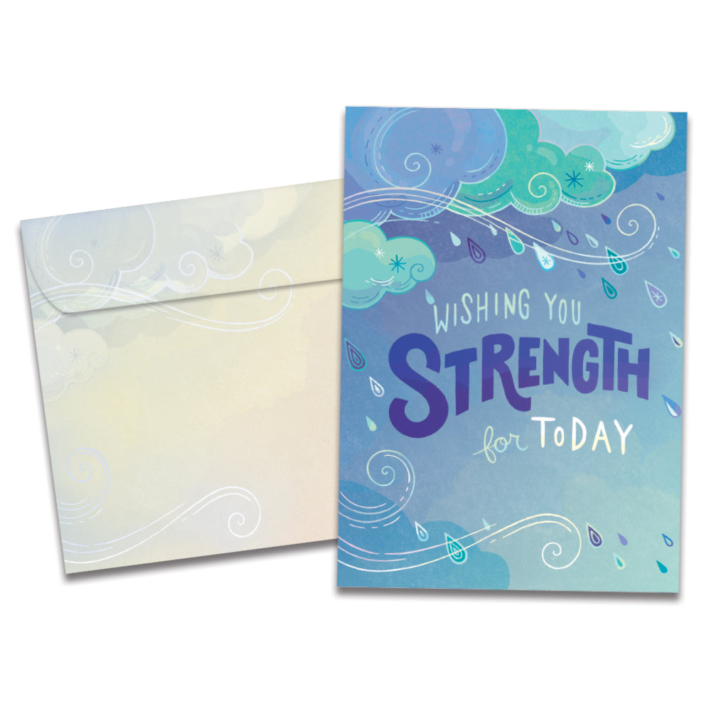 Strength For Today Support & Encouragement Greeting Card