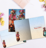 Grannies & Mopeds Birthday Greeting Card