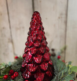 FLEURISH Large Scarlet Merlot Tree 5.1x10.6in