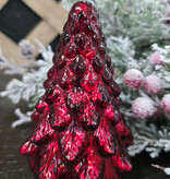 FLEURISH Small Scarlet Merlot Tree 3.1x5.1in