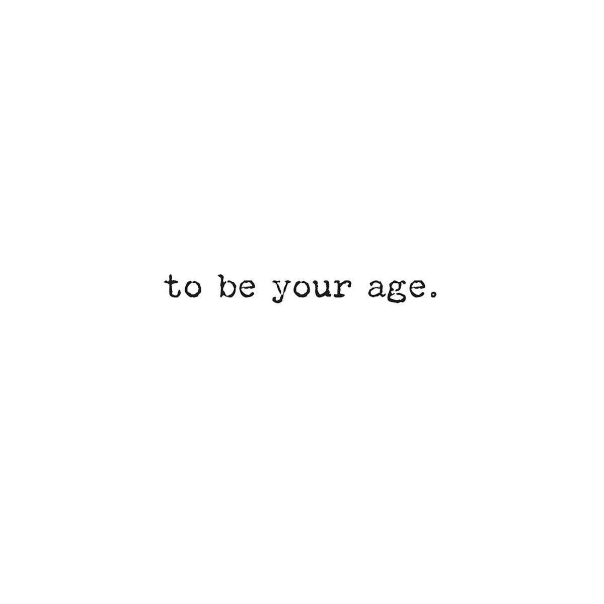 Trash Talk by Annie Trash Talk Greeting Card You Don't Look Old Enough