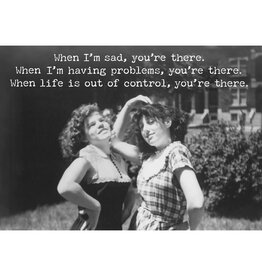 Trash Talk by Annie Trash Talk Greeting Card You're There