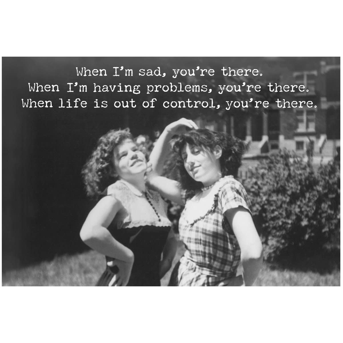 Trash Talk by Annie Trash Talk Greeting Card You're There