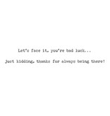 Trash Talk by Annie Trash Talk Greeting Card You're There