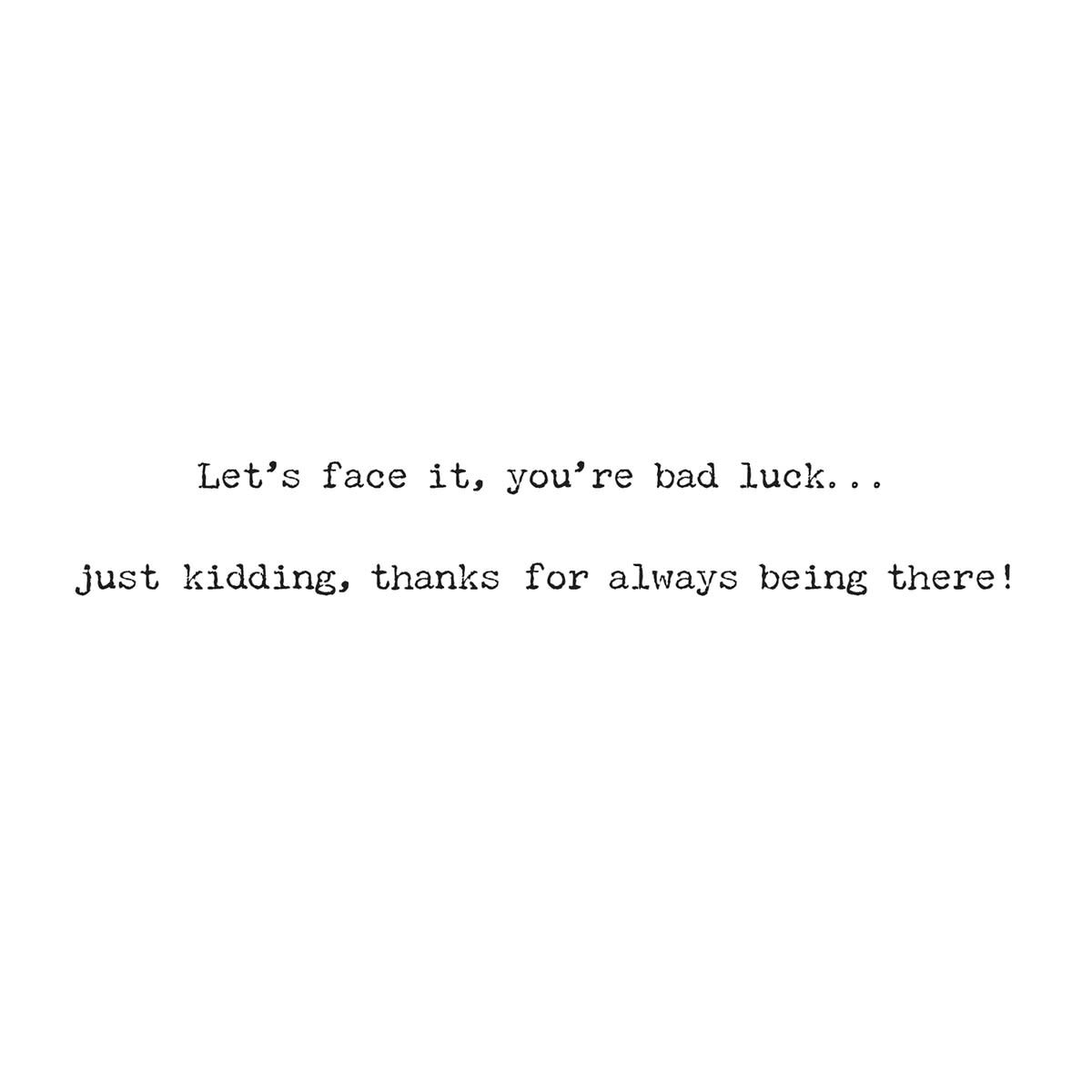 Trash Talk by Annie Trash Talk Greeting Card You're There