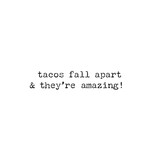 Trash Talk by Annie Trash Talk Greeting Card It's Okay To Fall Apart