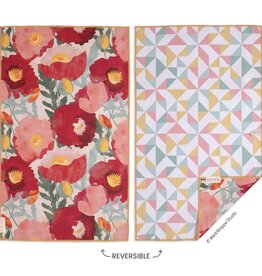 Abstract Poppies Microfiber Kitchen Dish Towel