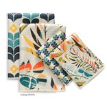 Colorful Leaves All Purpose Microfiber Towels, Set of 4