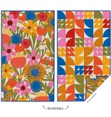 Jolies Fleurs Microfiber Kitchen Towel