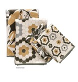 Leaf Tiles All Purpose Microfiber Towel Set, Quick Drying