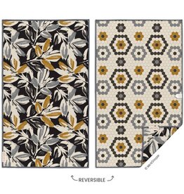 Leaf Tiles Microfiber Kitchen Towel