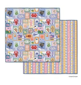 Mediterranean Summer Microfiber Dishcloths, Quick Drying