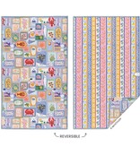 Mediterranean Summer Microfiber Kitchen Towel