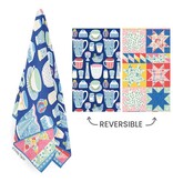 Vintage Glass Microfiber Towel