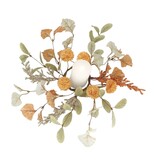 FLEURISH Orange Pom Pom Candle Ring