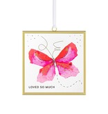 Elisabeth Hays Loved So Much Butterfly Suncatcher - 3x3in