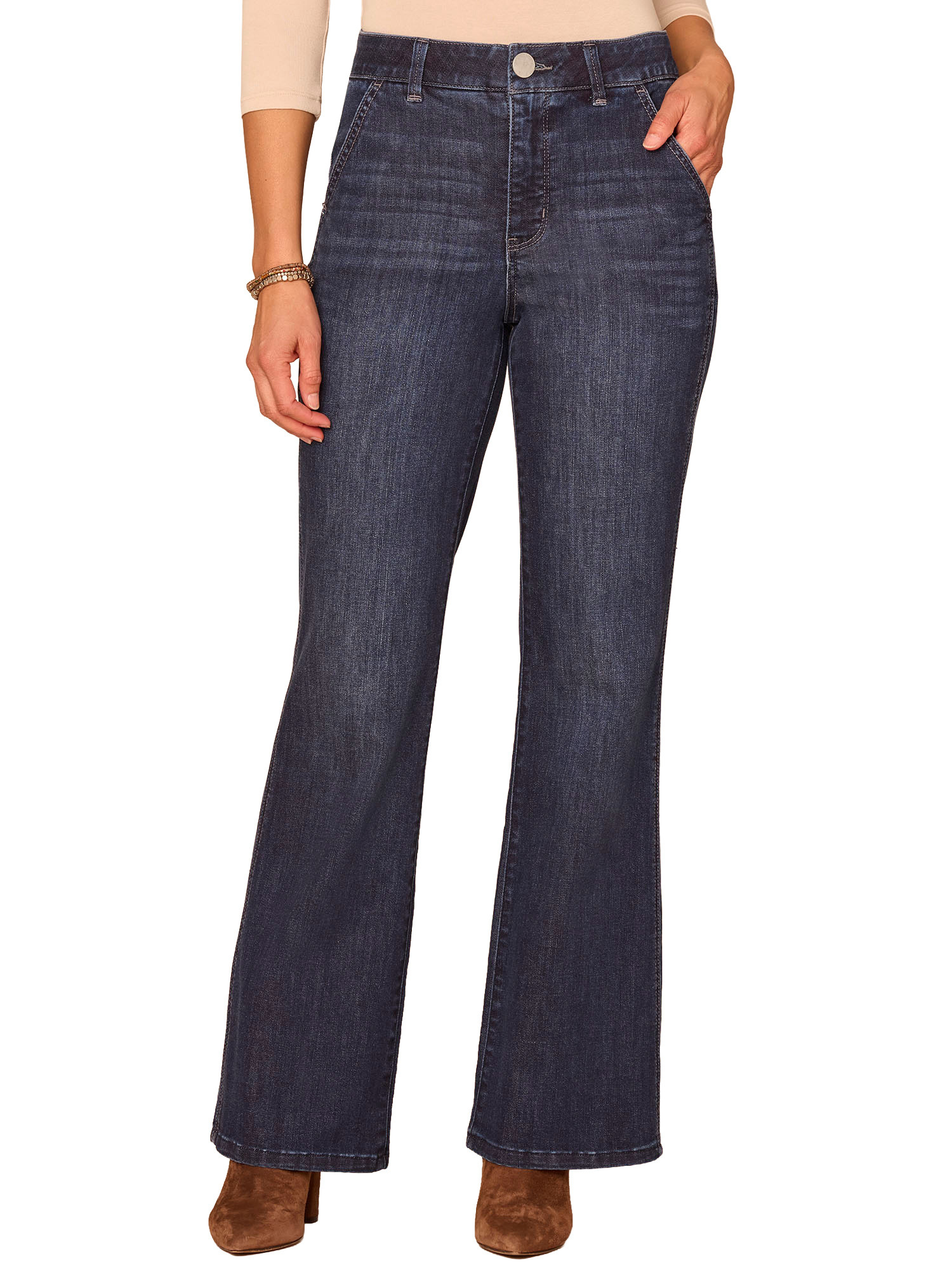Democracy Indigo 29/21” “AB” Solution Skyrise Double Side Seam Trouser