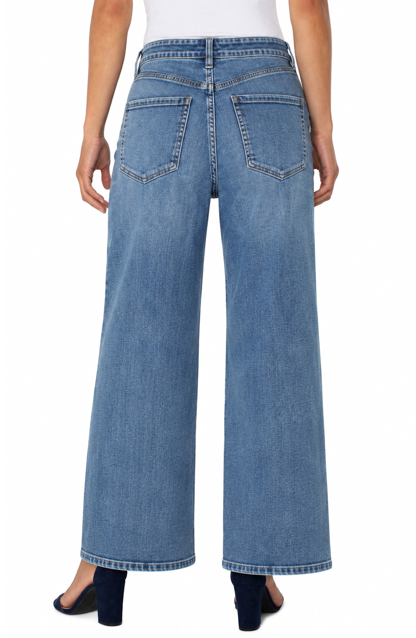 Liverpool Los Angeles stride hr wide leg 30" inseam
