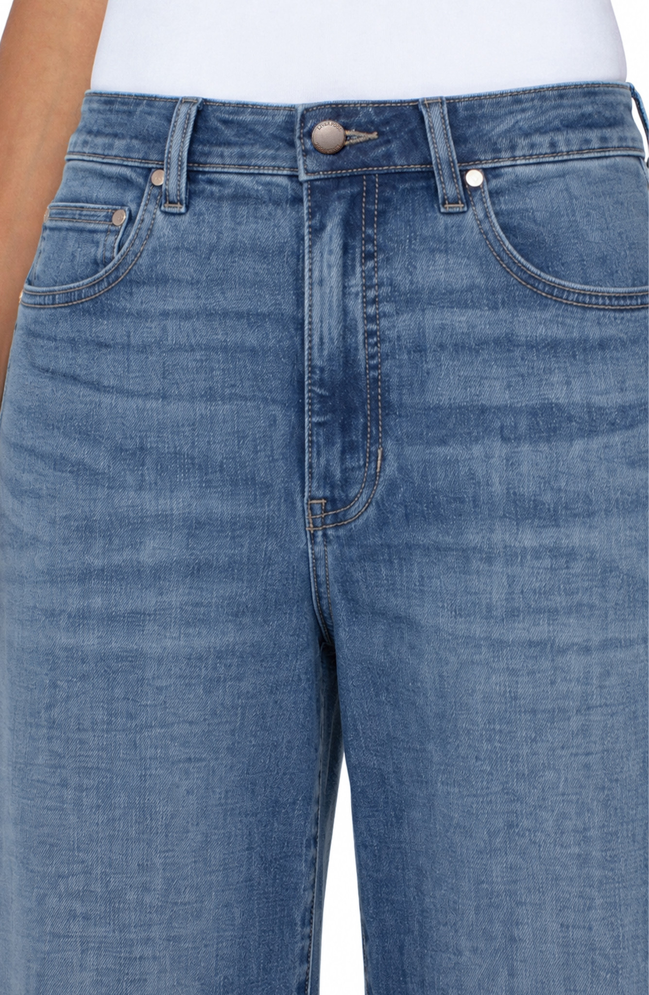 Liverpool Los Angeles stride hr wide leg 30" inseam