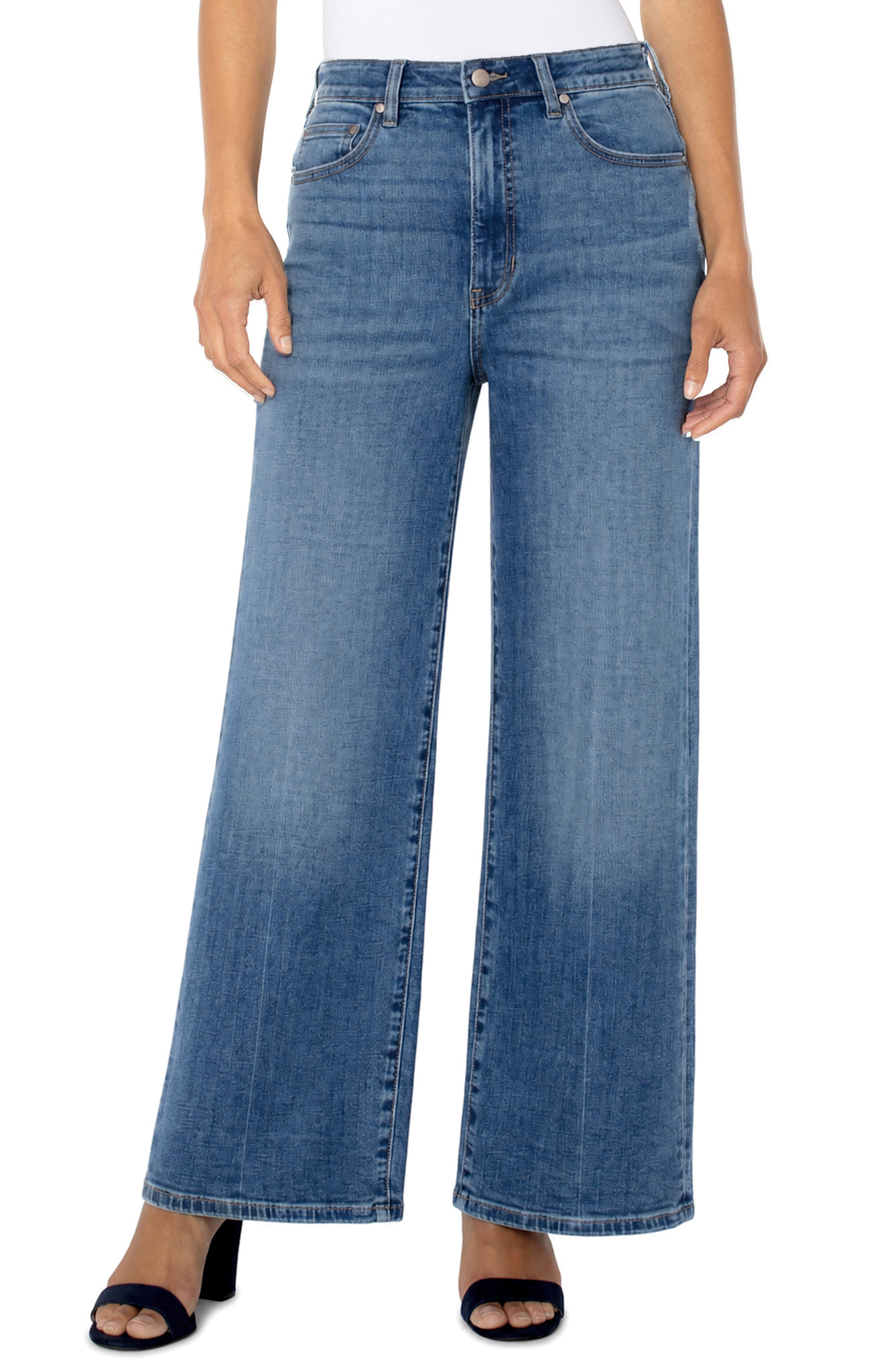 Liverpool Los Angeles stride hr wide leg 30" inseam