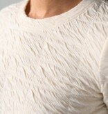 Liverpool Los Angeles long flare sleeve crew neck knit top