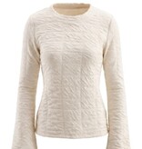 Liverpool Los Angeles long flare sleeve crew neck knit top