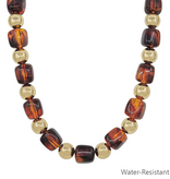 Meghan Browne Style Brown Fini Necklace