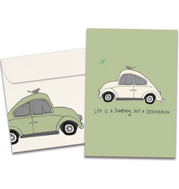 Life Journey Anniversary Greeting Card