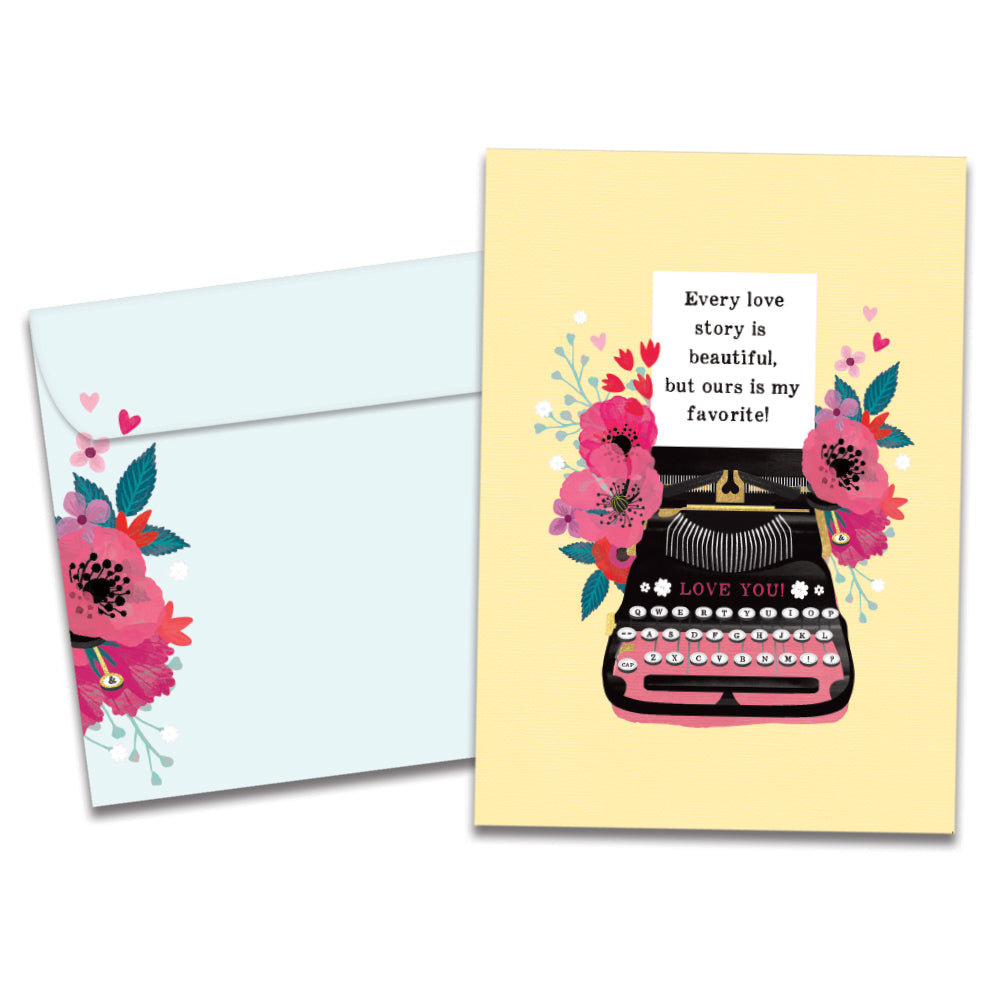 Favorite Love Story Valentine’s Day Greeting Card