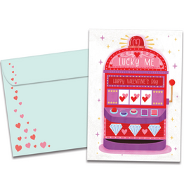 Hit the Jackpot Valentine’s Day Greeting Card