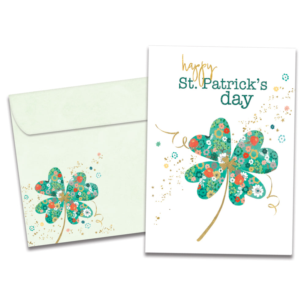 Luck and Cheer St. Patrick’s Day Greeting Card